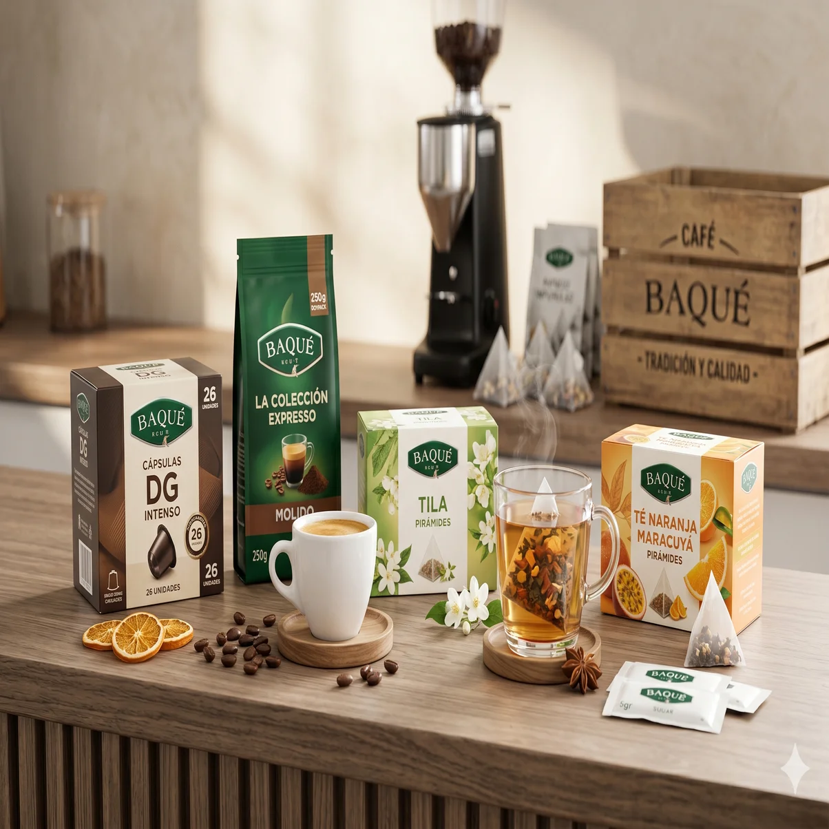 Cat&aacute;logo Completo Baqu&eacute;: D&oacute;nde Comprar sus Mejores Caf&eacute;s e Infusiones