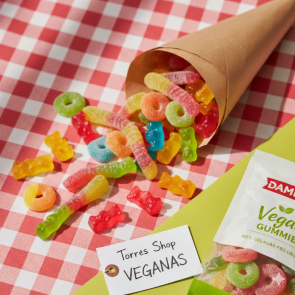 Gominolas Vegan de DAMEL llegan a Torres Shop