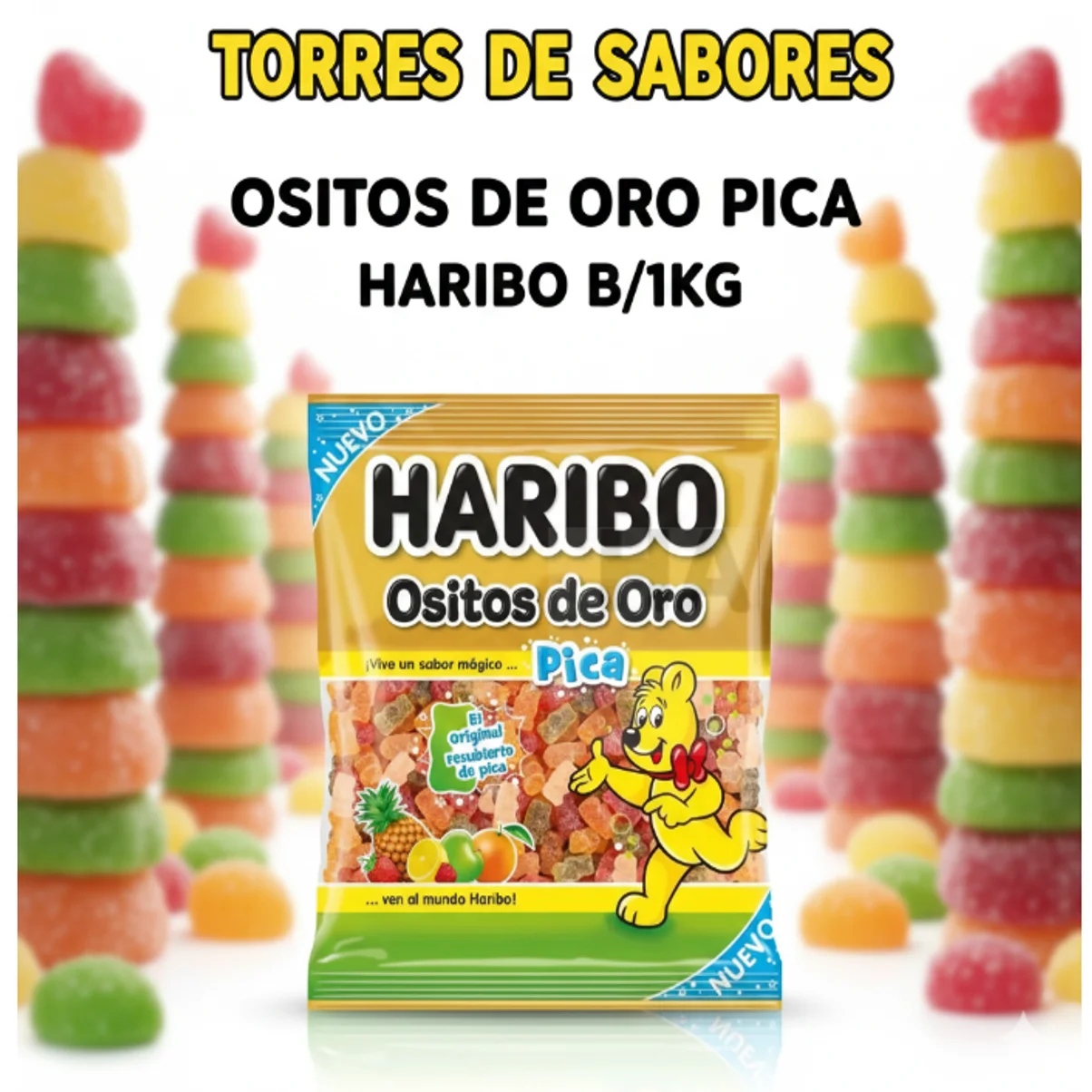 El cl&aacute;sico se reinventa: Descubre los Ositos de Oro Pica de Haribo (&iexcl;y a un precio incre&iacute;ble!)